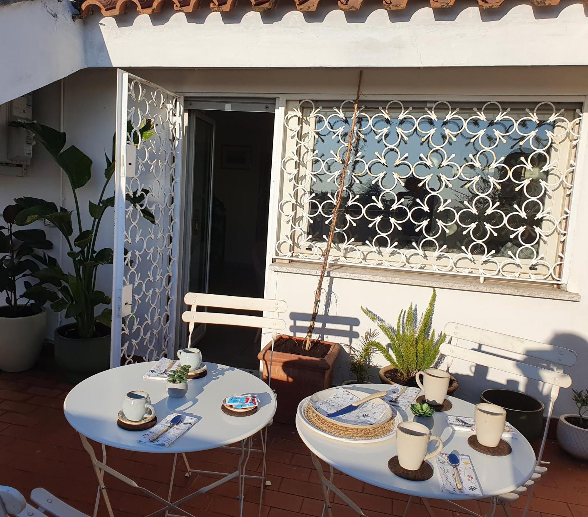 Appartamento "La Terrazza Di Giacinta" โรม ภายนอก รูปภาพ